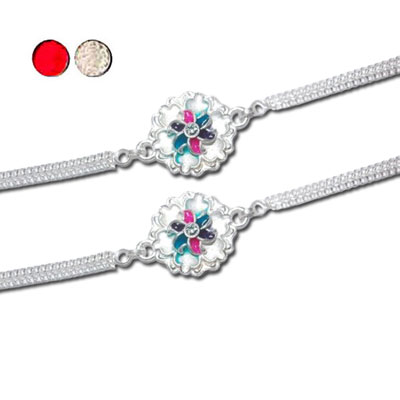 "Silver Coated Rakh.. - Click here to View more details about this Product